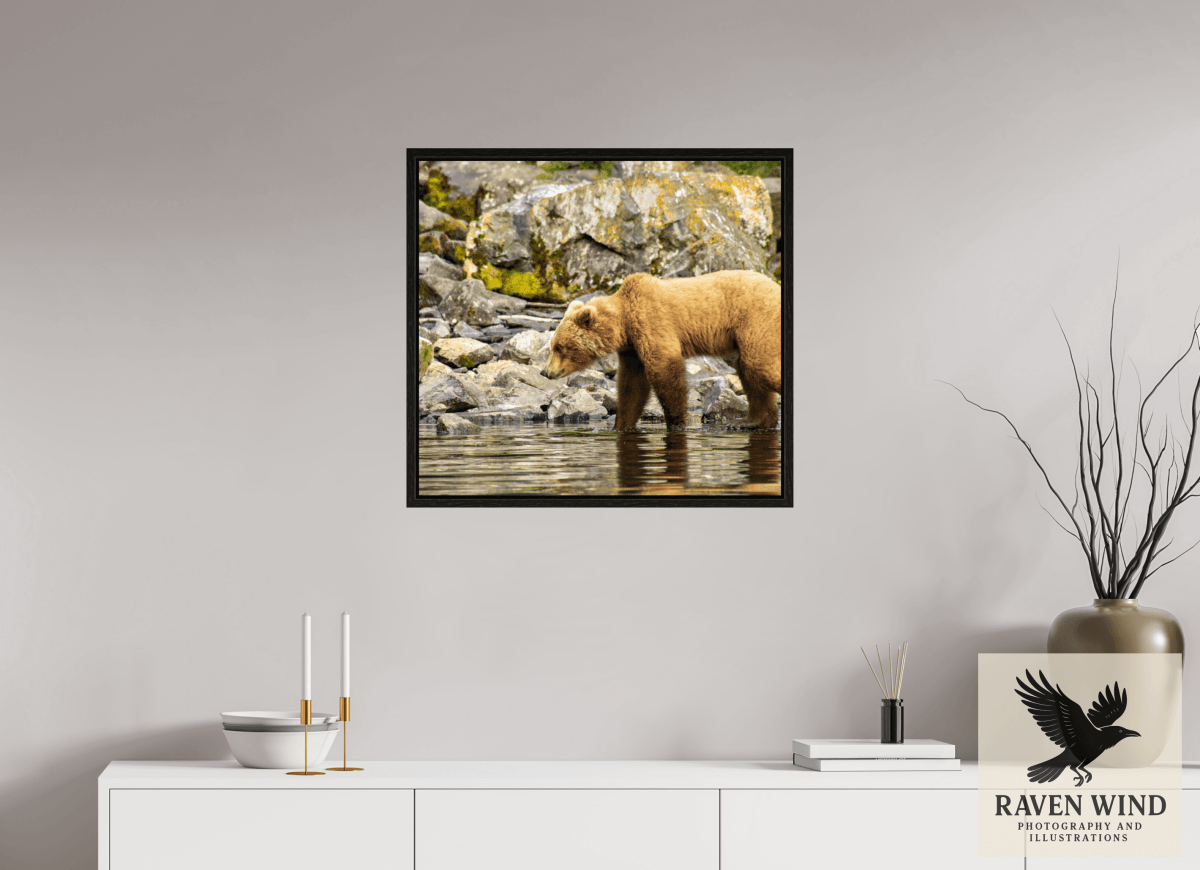 Raven Wind Photography & Illustrations-Looking for Dinner Fine Art Wildlife Print -