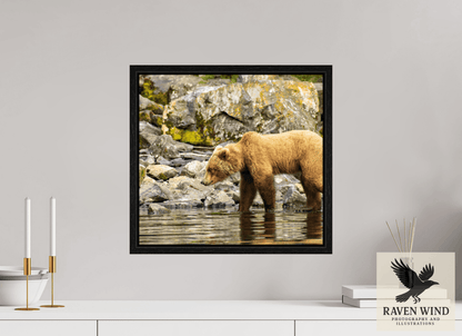 Raven Wind Photography & Illustrations-Looking for Dinner Fine Art Wildlife Print -