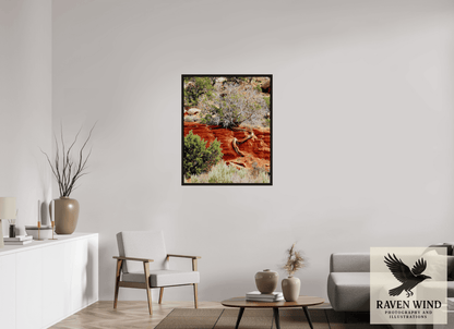Raven Wind Photography & Illustrations-Resilient Roots Fine Art Nature Print -