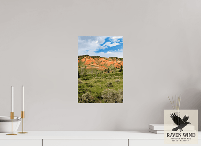 Raven Wind Photography & Illustrations-Salmon Hills Fine Art Nature Print -