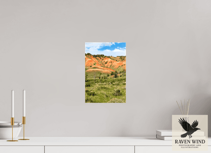 Raven Wind Photography & Illustrations-Salmon Hills Fine Art Nature Print -
