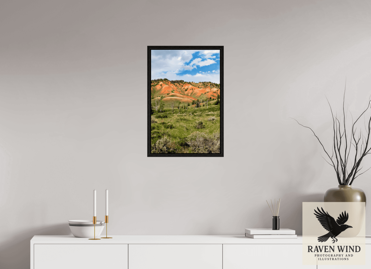 Raven Wind Photography & Illustrations-Salmon Hills Fine Art Nature Print -