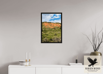 Raven Wind Photography & Illustrations-Salmon Hills Fine Art Nature Print -