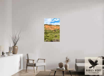 Raven Wind Photography & Illustrations-Salmon Hills Fine Art Nature Print -