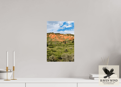 Raven Wind Photography & Illustrations-Salmon Hills Fine Art Nature Print -