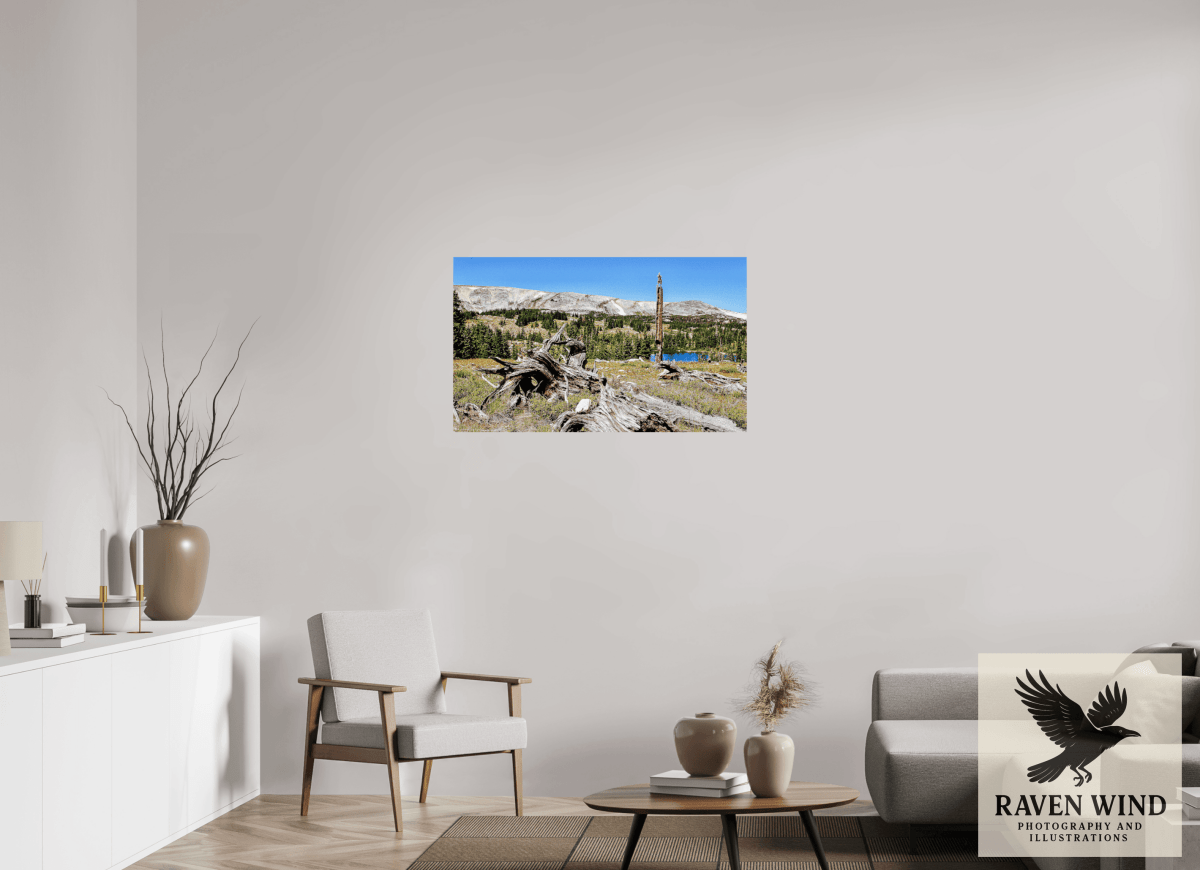 Raven Wind Photography & Illustrations-Standing Bear Tree - Bear Lake, Colorado Fine Art Nature Print -