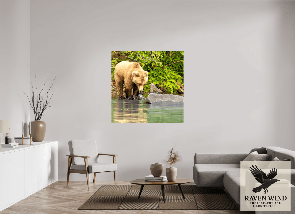 Raven Wind Photography & Illustrations-That's a miss! Fine Art Wildlife Photography Print -