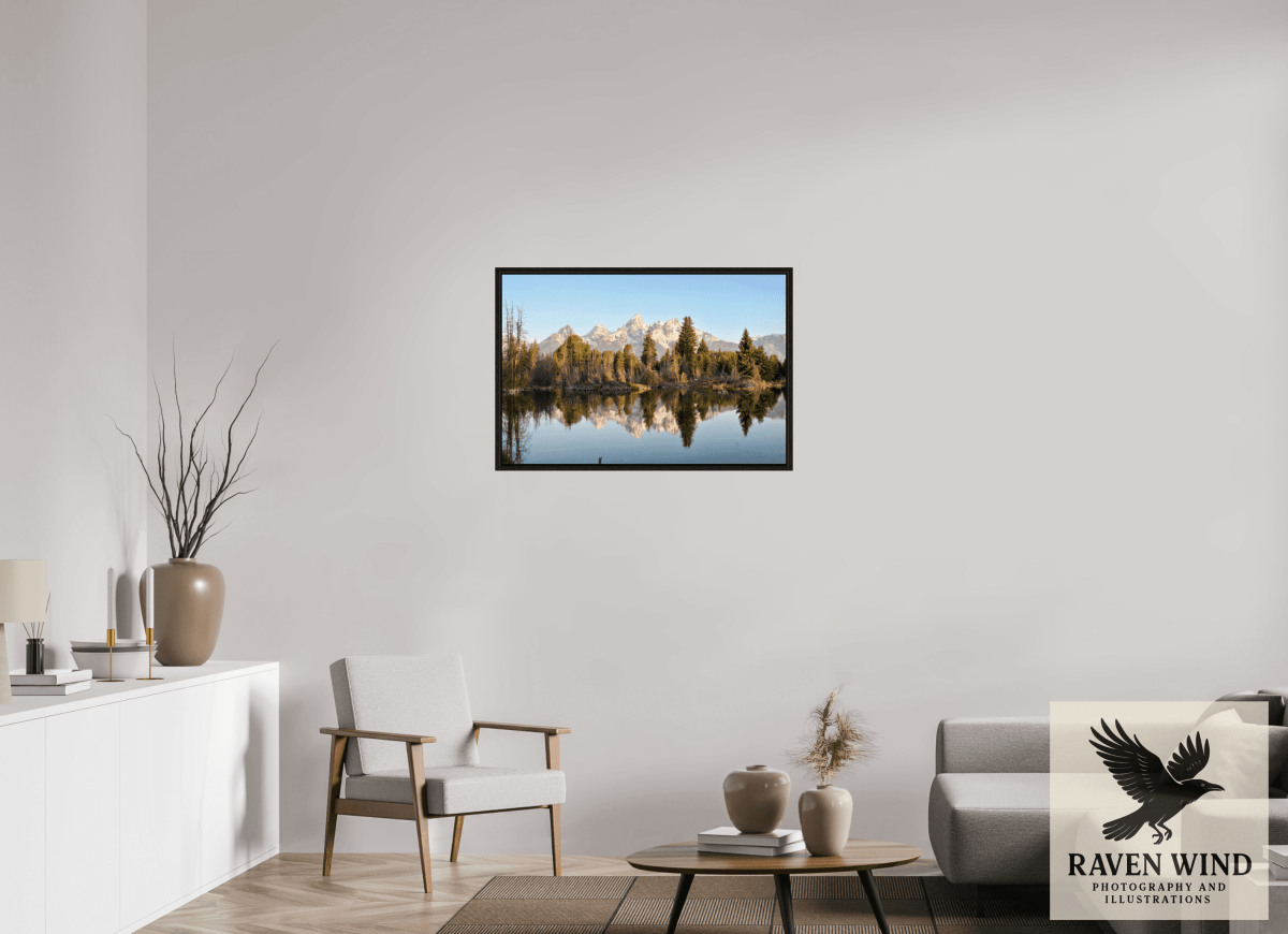 Raven Wind Photography & Illustrations-Where the Tetons Wait Fine Art Nature Print -