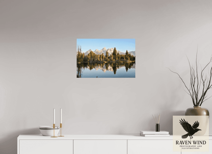 Raven Wind Photography & Illustrations-Where the Tetons Wait Fine Art Nature Print -