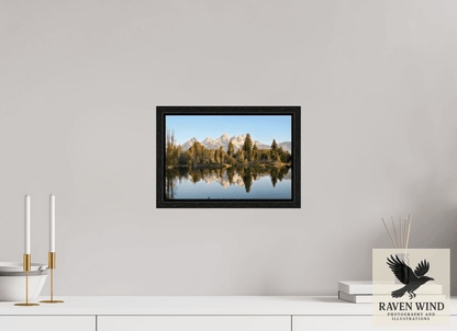 Raven Wind Photography & Illustrations-Where the Tetons Wait Fine Art Nature Print -