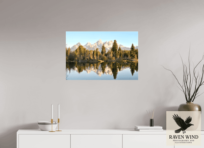 Raven Wind Photography & Illustrations-Where the Tetons Wait Fine Art Nature Print -