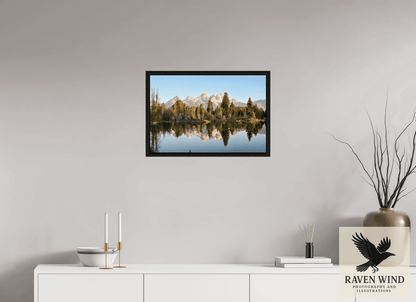 Raven Wind Photography & Illustrations-Where the Tetons Wait Fine Art Nature Print -