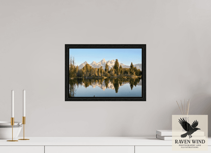 Raven Wind Photography & Illustrations-Where the Tetons Wait Fine Art Nature Print -